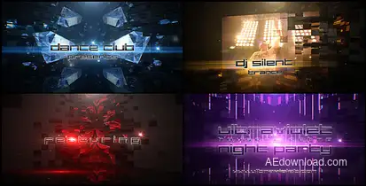 Club Event Promo Openers template preview