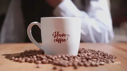 Coffee Logo Opener Product Promo template preview