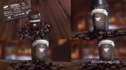 Coffee Opener Product Promo template preview