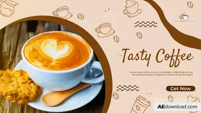 Coffee Shop Promo Product Promo template preview