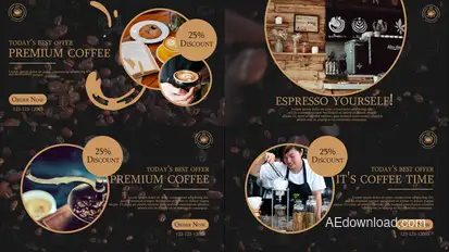 Coffee Shop Promo Product Promo template preview