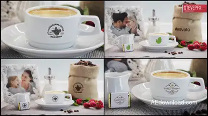 Coffee Time Mockup Product Promo template preview