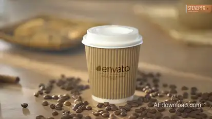 Coffee to Go Logo Mockup Opener Product Promo template preview