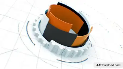 Cogwheel Logo Logo Stings template preview