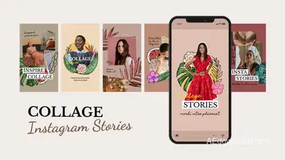 Collage Fashion Instagram Stories Product Promo template preview