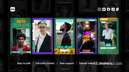 Collection Instagram Reels Product Promo template preview