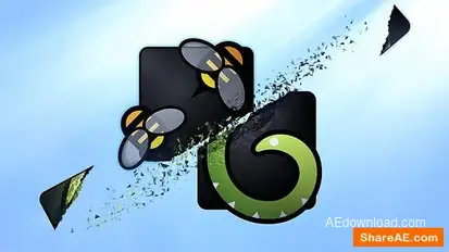 Collision Logo Logo Stings template preview