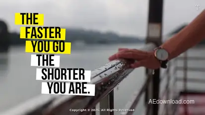 Color Box Titles | AE Titles template preview