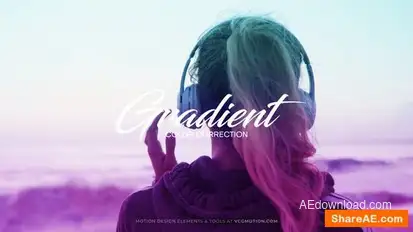 Videohive Color Correction – Gradient Elements template preview
