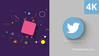 Color Logo Reveals Logo Stings template preview