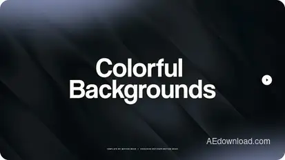 Colorful Backgrounds Elements template preview