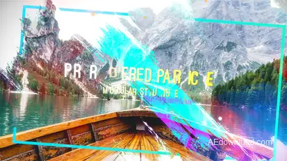 Colorful Brush Opener Openers template preview