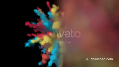 Colorful Explosion Logo Logo Stings template preview