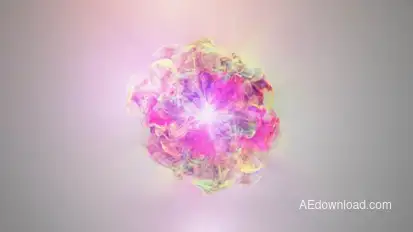 Colorful Flowers Logo Reveal Logo Stings template preview