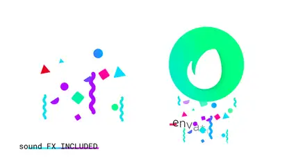 Colorful Geometric Logo Logo Stings template preview