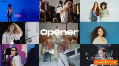 Colorful Intro Openers template preview