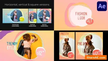 Colorful Liquid Opener | After Effects Openers template preview