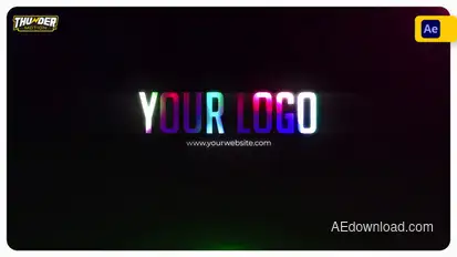 Colorful Logo Reveal Logo Stings template preview