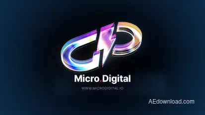 Colorful Logo Reveal Logo Stings template preview