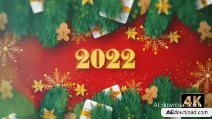 Colorful New Year Intro Logo Stings template preview
