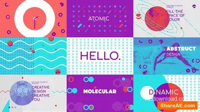 Colorful Opener Openers template preview