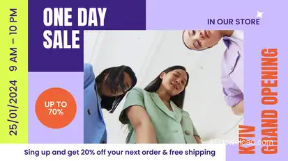 Colorful Promo Openers template preview