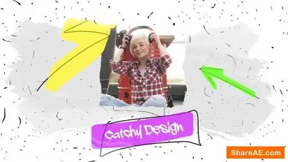 Colorful Scetch Opener Openers template preview