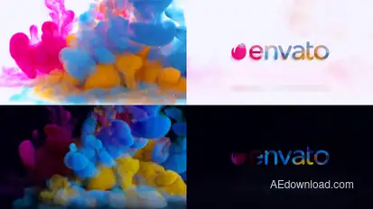 Colorful Smoke Logo Reveal 2 Logo Stings template preview