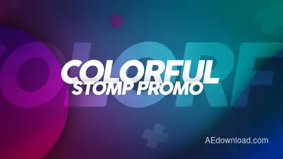 Colorful Stomp Promo Openers template preview