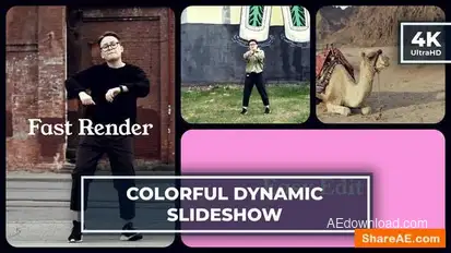 Colorfull Multiscreen Opener | Gallery Slideshow Openers template preview