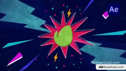 Comics Logo Logo Stings template preview