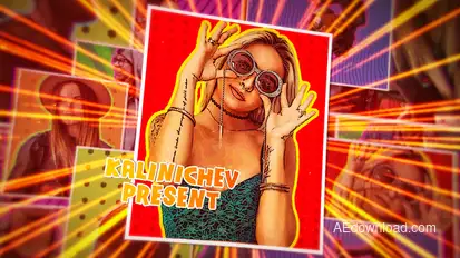 Comics Opener Openers template preview