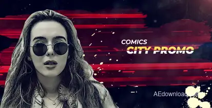 Comics Opener Openers template preview