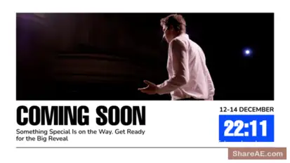 Coming Soon Promo Elements template preview
