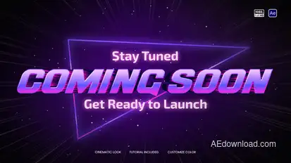 Coming Soon Titles Titles template preview