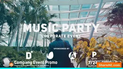 Company Event Promo Openers template preview