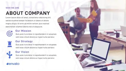 Company Promotion Video Displays template preview