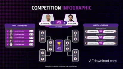 Competition Infographic Infographics template preview
