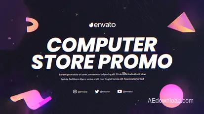 Computer Store Promo Product Promo template preview