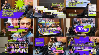 Conference Broadcast broadcast-packages template preview