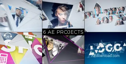 Connected Mosaic Pack Openers template preview