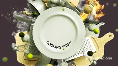 Cooking Show Logo Stings template preview