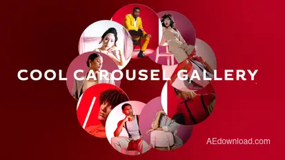 Cool Carousel Gallery Video Displays template preview