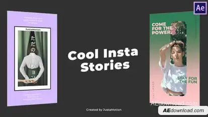 Cool Insta Stories Elements template preview