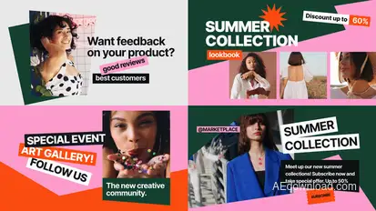 Corella - Scenes Pack Product Promo template preview