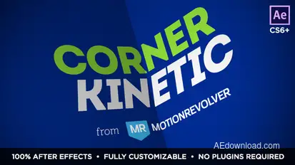 Corner Kinetic Openers template preview