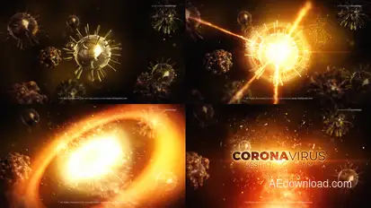 Corona Virus Destroy Opener Openers template preview