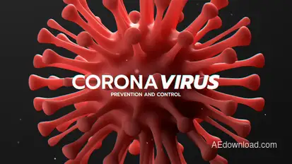 Corona Virus Titles Titles template preview