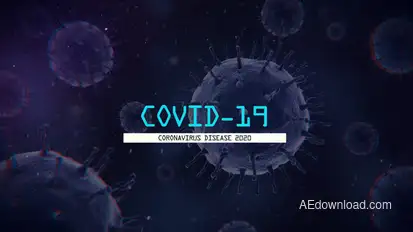 Coronavirus COVID19 Slideshow Video Displays template preview