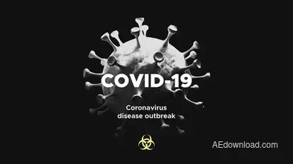 Coronavirus Titles Opener Openers template preview